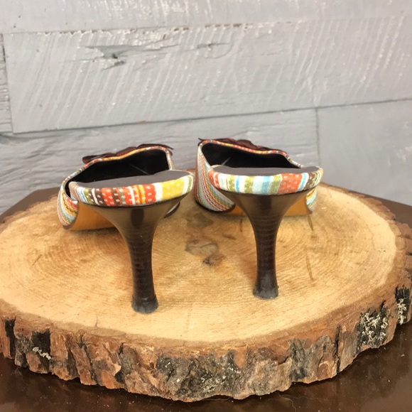 Adorable slip on lace up heels - Picture 5 of 7